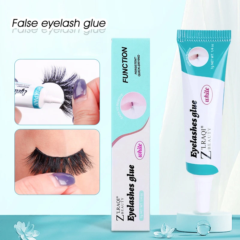 

7ml Eyelashes Extension Glue Professional Quick Dry False Lash Strong Adhesives Retention Low Smell No Irritation Eyelash Glue