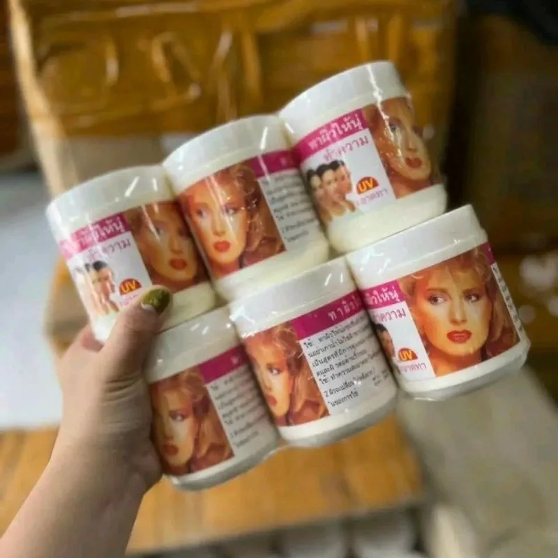 Kem Cô Tóc Xu Thái Lan Kích Siêu Trắng Lỗ Lông Da whiwhiотбеливание 250g