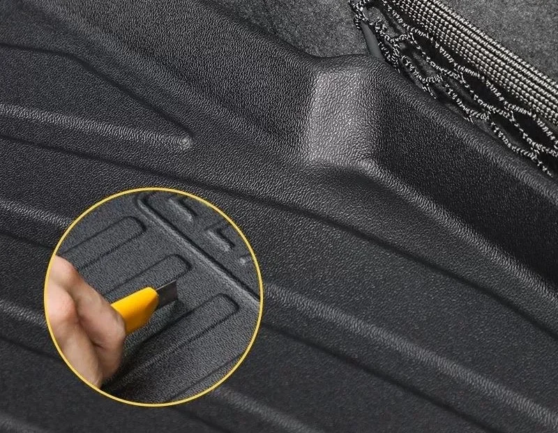 Фото Коврик в багажник для Mercedes-Benz C-класса W206 2025 2024 2023 2022, вкладыш в грузовой отсек, аксессуары для C200 C220 C260 №2