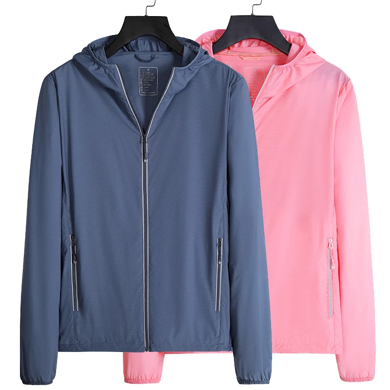 

Весенняя куртка унисекс, летняя одежда для бега с защитой от УФ излучения, оригинальная Светоотражающая ветровка