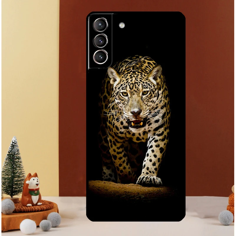 Чехол Cheetah Panther Snow Cheetah для Samsung Galaxy S25 S26 Ultra S21 S22 S20 S23 S24 Ultra S10 Plus S25 FE Cover Funda (art.: 3920db98bb061) - 3920db98bb061