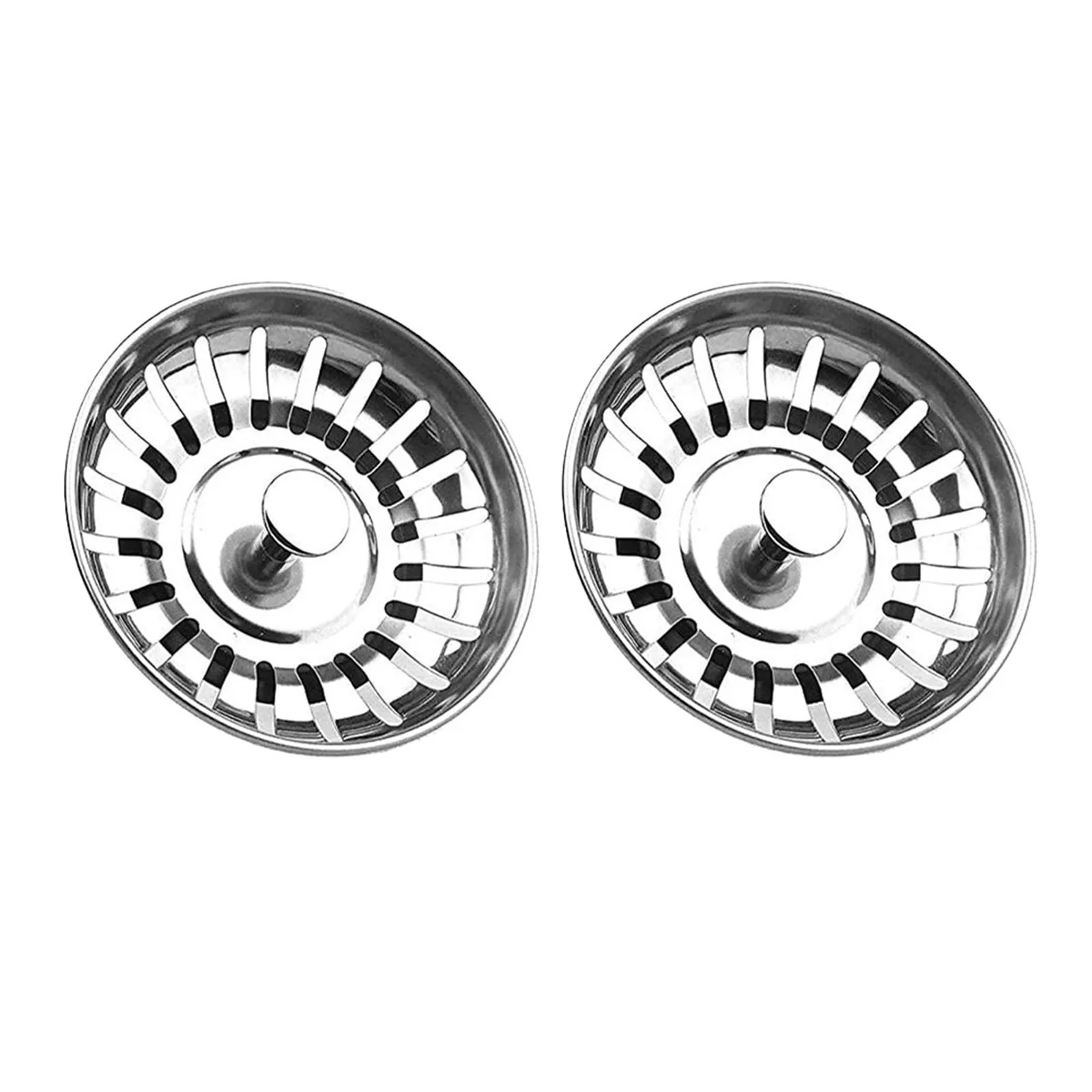 

1Pcs Stainless Steel Sink Filter Pool Bathtub Hair Catcher Stopper Kitchen Wash Dishes Waste Sink Strainer Bathroom Drains