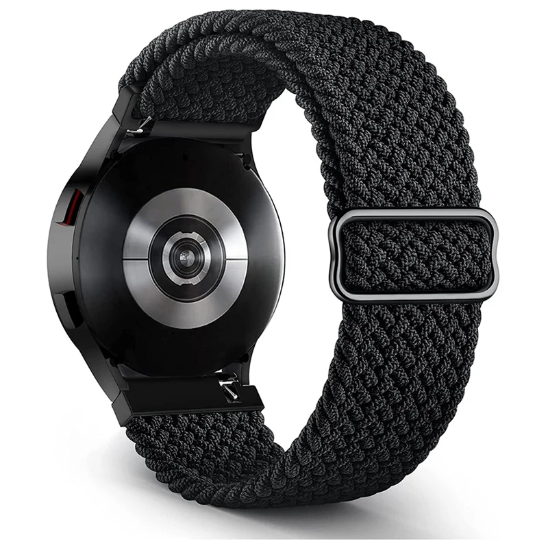 

Braided Solo Loop Strap For Samsung Galaxy Watch 4 40Mm 44Mm/Watch 3 41Mm/Watch Strap Nylon Elastic Belt Bracelet