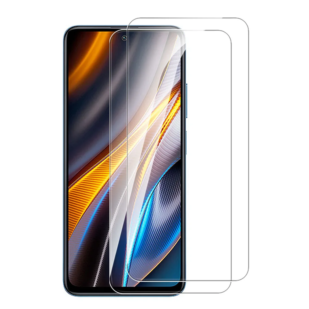 

2 шт. закаленное стекло для Poco X4 GT F4 5G M3 Pro X3 NFC F3 F1 Poco Little X M 3 F 4 защитная пленка для экрана