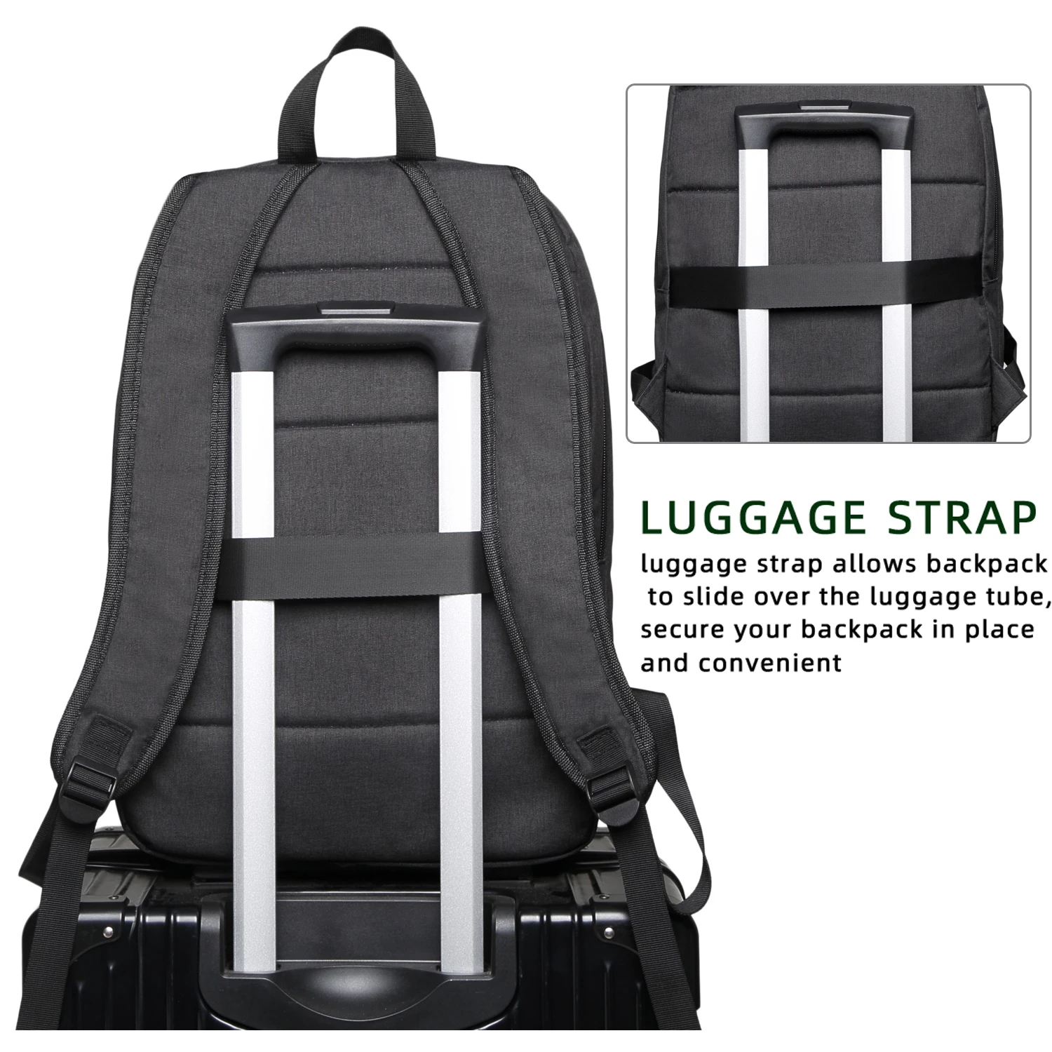 Рюкзак с защитой от кражи для мужчин водонепроницаемый рюкзак ноутбука 15 6 дюйма