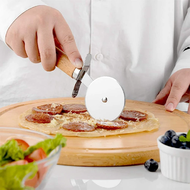 Набор кухонной утвари приспособление из нержавеющей стали с деревянной ручкой