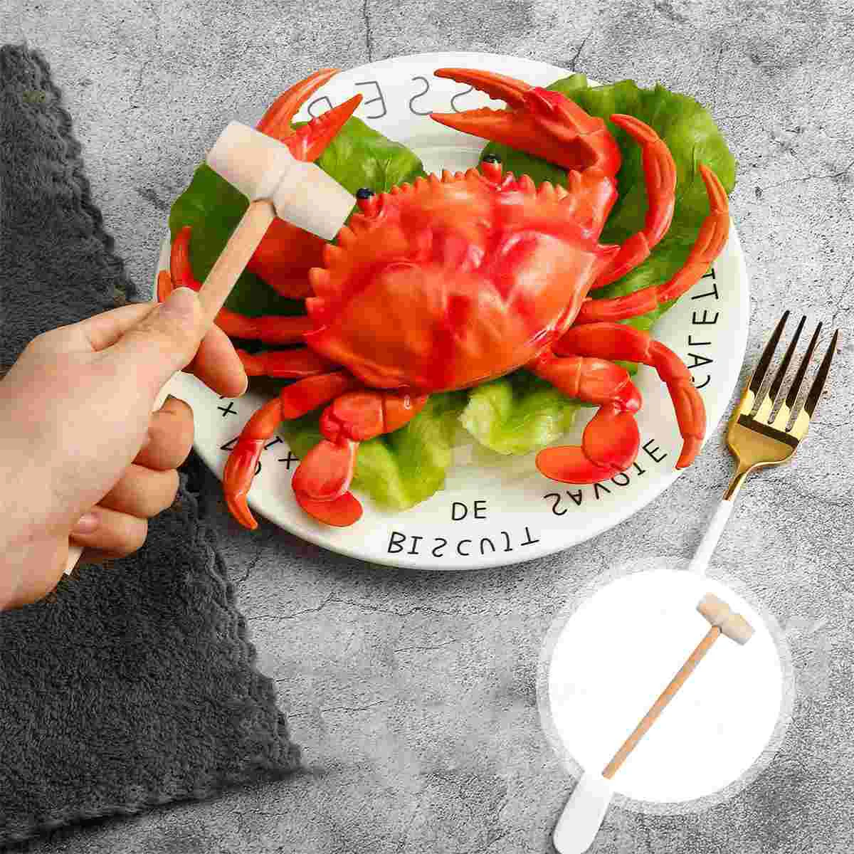 

25pcs Cake Mallet Shellfish Mallet Mallet Pounding Kids Pounding Craft for Kids Lobster