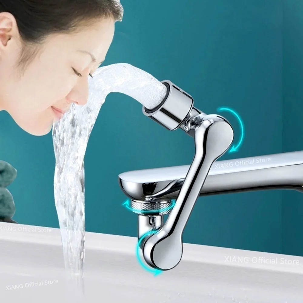 

360 Degree Rotating Faucet Extender Universal Waterproof Splash Nozzle Washing Pool Aerator Home Kitchen Bathroom Accessories