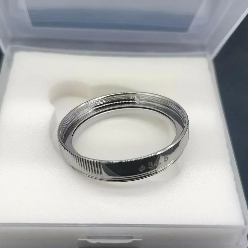 

Coated Uv Lens Suitable For 34.5mm Filter Small Aperture Lens Filter Coppers Ring Frame Silver R4h9