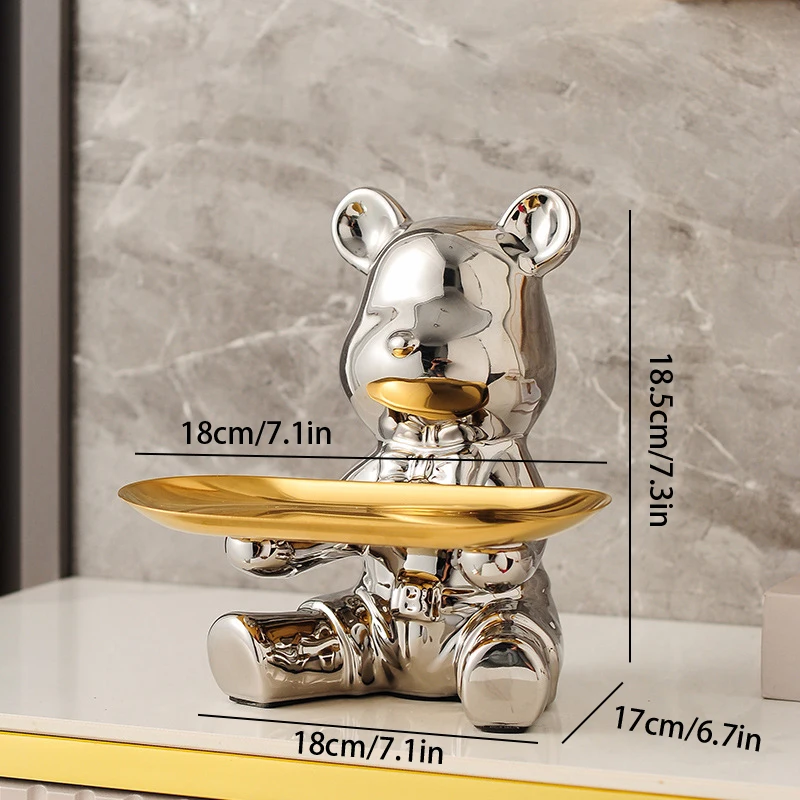 

Керамическая копилка-поднос для дома