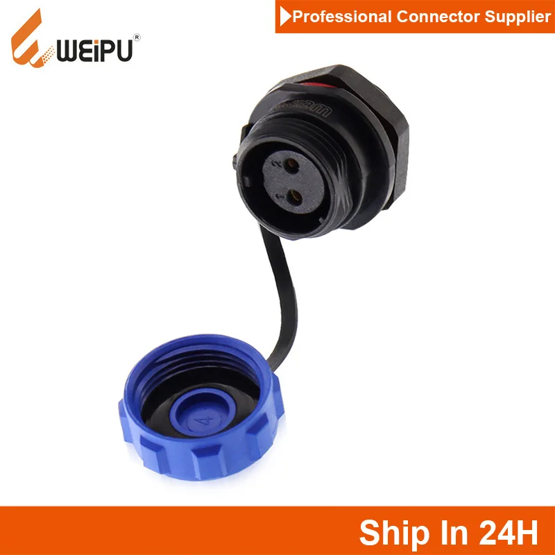 WEiPU SP13 Plastic M13 Waterproof Circular Power Plug Socket Wire Joint Connector 2 3 4 5 7 9Pin for Solar Audio Visual System images - 6