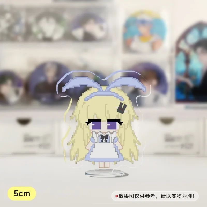 Фигурки BLACKSOULS Grimm Rekliev Alice Liddell Leaf Dodo Mini Stand: акриловые периферийные аксессуары в стиле Kawaii Pixel, милый подарок для друзей (art.: 3920db70ed673) - 3920db70ed673
