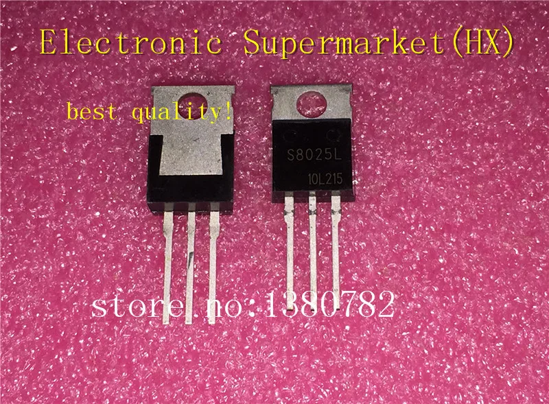 

Новинка, оригинальная Специальная цена, спот 100 шт./лот S8025L S8025 TO-220, фотография!