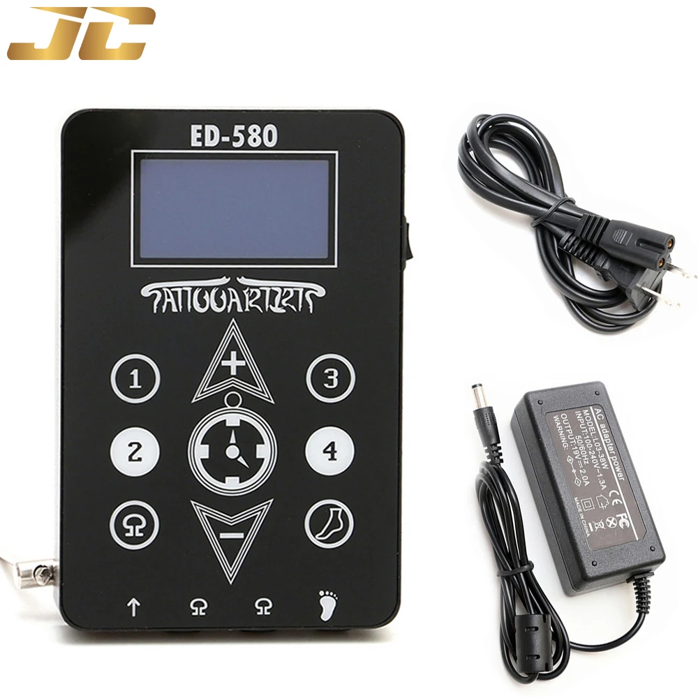 New Digital LCD Tattoo Power Supply Touch  Intelligent Tattoo Power Supply For Tattoo Machine