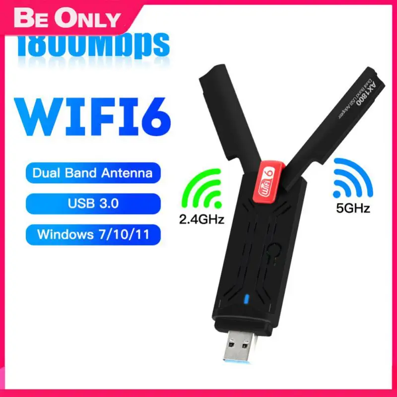 

Ieee802.11a/b/g/n/ac/ax беспроводная сетевая карта 2,4g/5 ГГц E-sports Wifi Usb адаптер 802.11ax двухдиапазонный Usb3.0 Wifi ключ 1800 Мбит/с