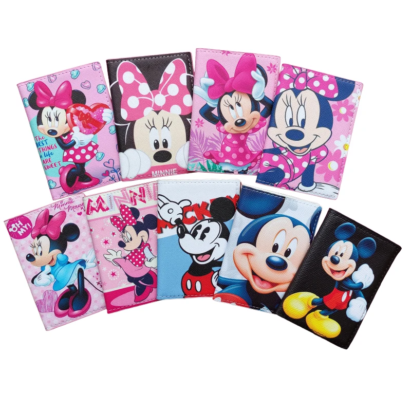 Lovely Minnie Passport Cover for Girls Travel Passport Case 