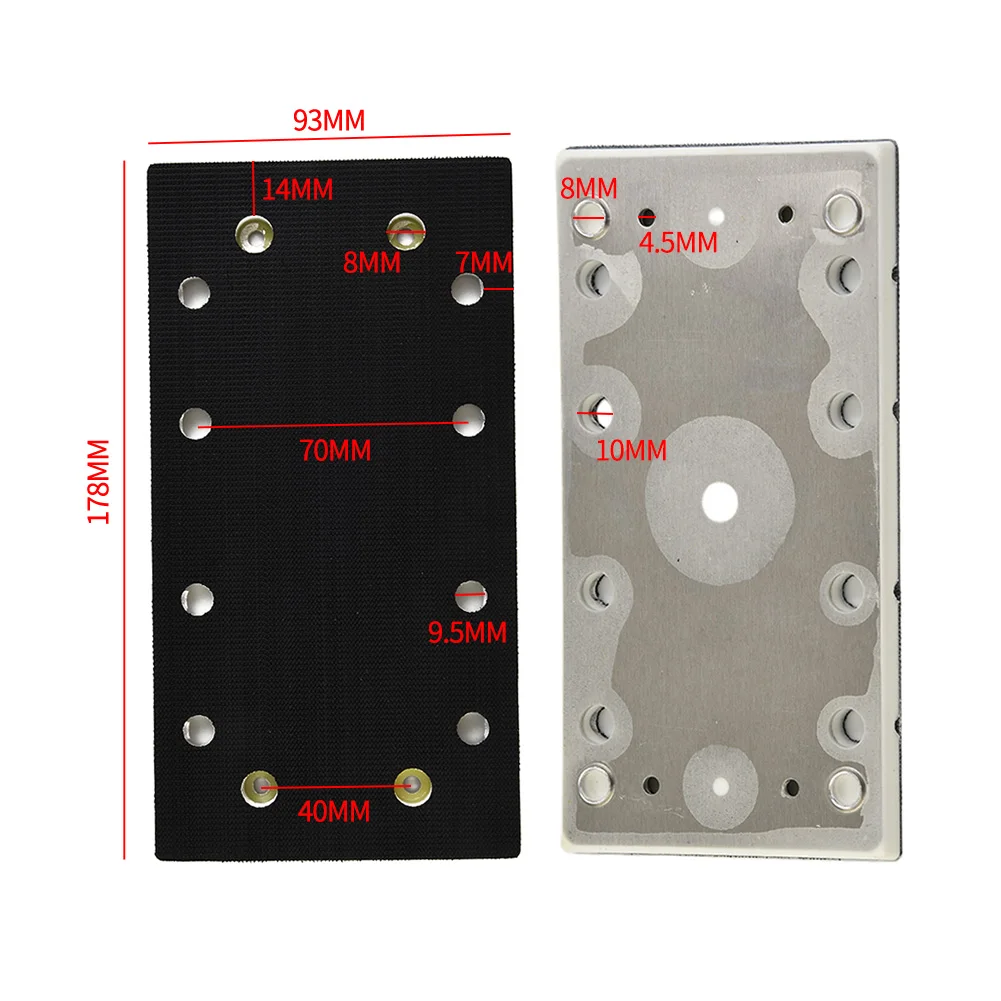 1 шт. 93*178 мм шлифовальная подушечка резервная пластина для RS300 EQ-Plus/LRS 93 сменный