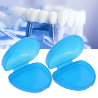 false teeth mouthguard box portable denture orthodontic holder orthodontic appliance storage box tooth false