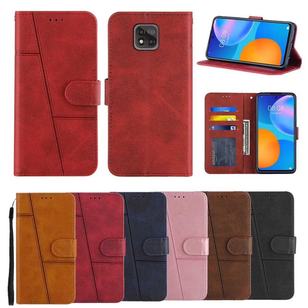 

Luxury Card Holder Phone Case For Motorola Moto G72 E22S Edge 30 Lite X30 S30 Pro G62 G42 E32S PU Leather Stand Flip Cover
