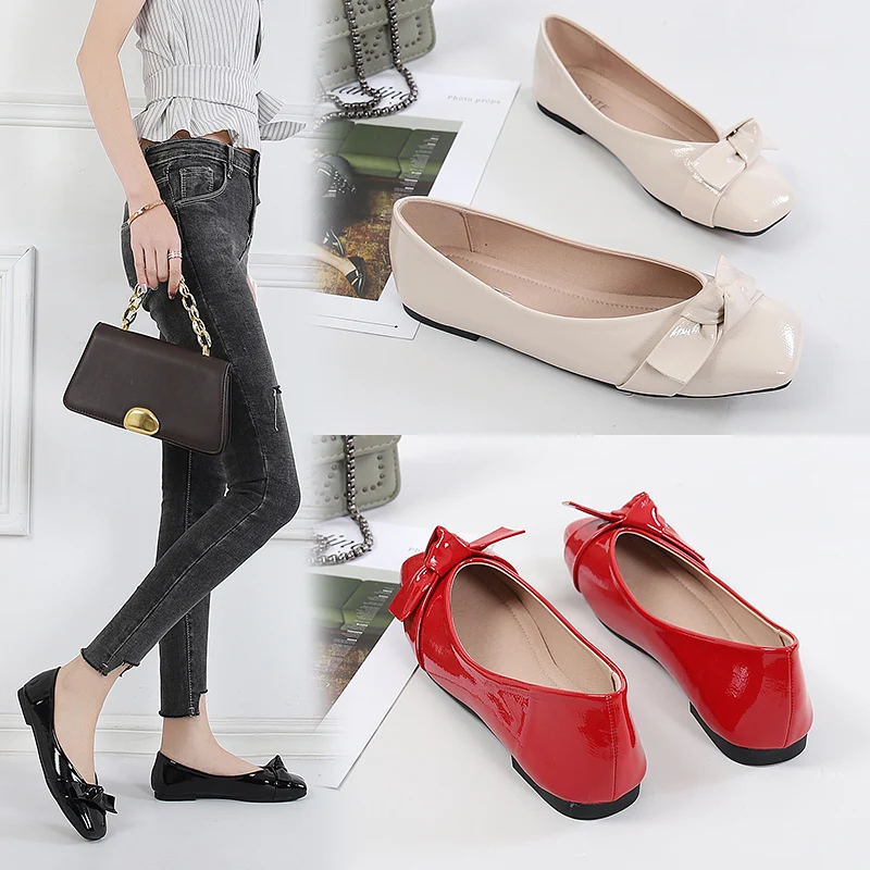 

Женская Классическая обувь на плоской подошве