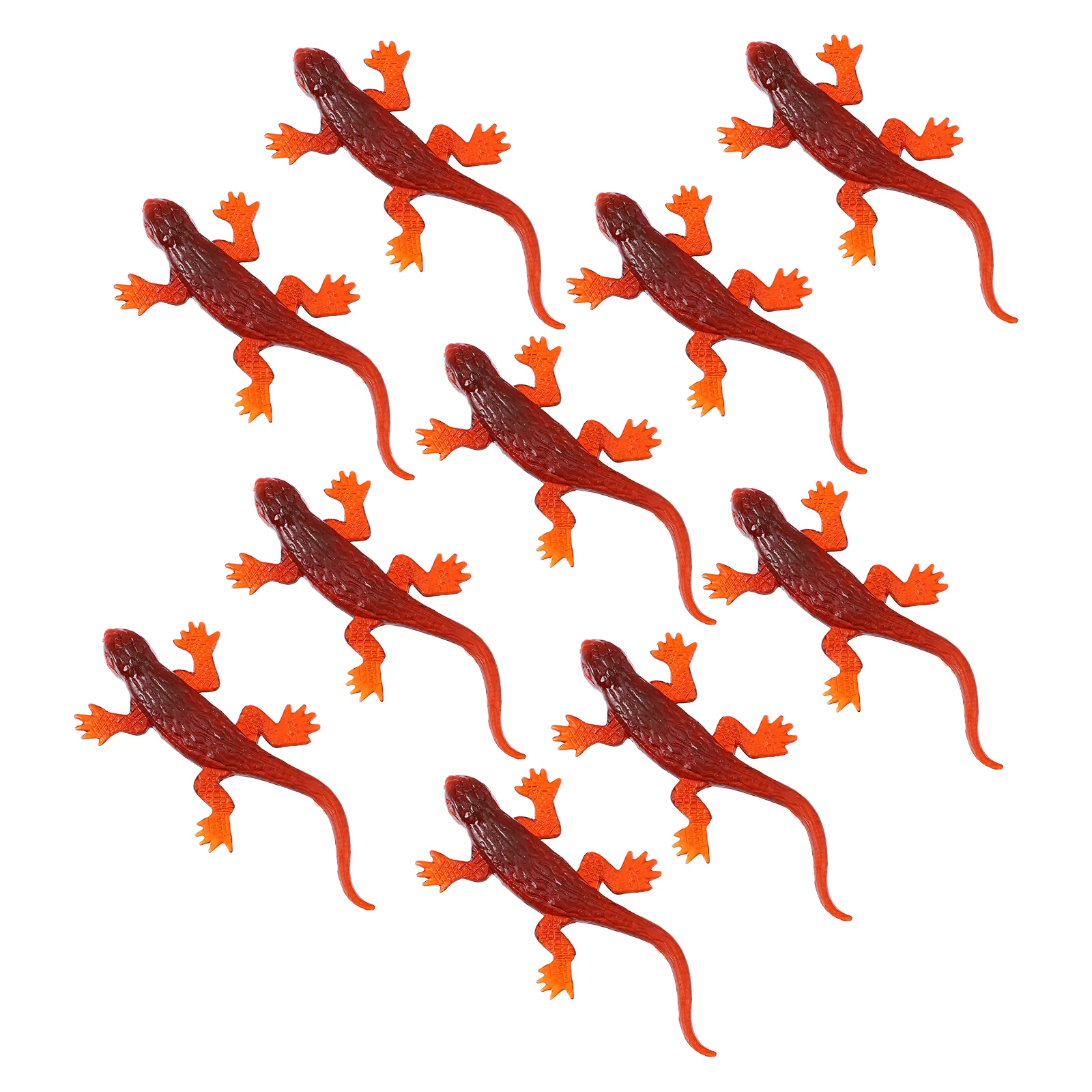 

20 Pcs Party Toys Home Decor Chameleon Plastic Gecko Models Mini Simulation Reptiles Lizard Household