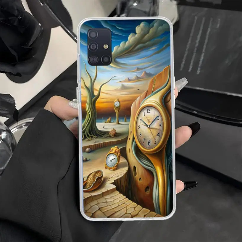 Чехол для телефона Salvador Dali Art Samsung Galaxy A52 A51 A50S A42 A32 A22 A12 A41 A31 A21S A71 A70 A40 A30S A20E A10S A50
