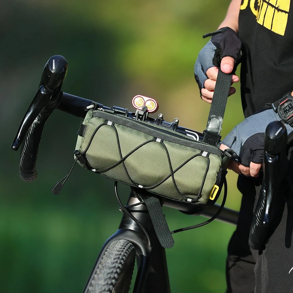 

Rhinowalk Bike Front Tube Bag Bicycle Handlebar Basket Pack Cycling Frame Pannier Commuter Messenger Bag Bicycle Accessories