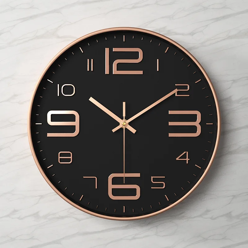 

Decoration Room Modern Item Wall Living Clock Office Wall Mounted Wall Sticker Creative Wall Clock Minimalist Household Clock