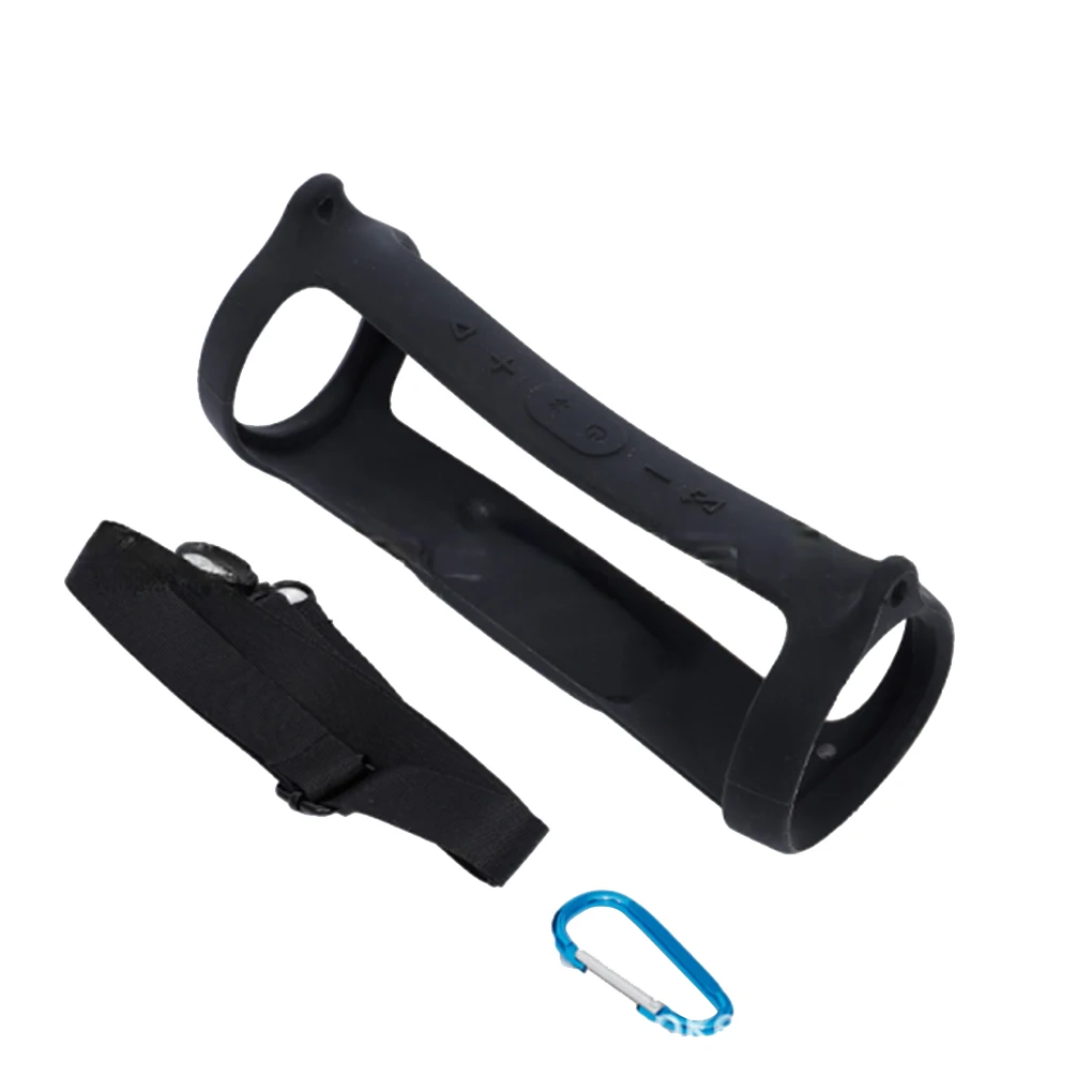 

Чехол для динамика Мягкий силиконовый чехол для телефона с беспроводным Bluetooth-совместимым громким динамиком противоударный чехол для хран...