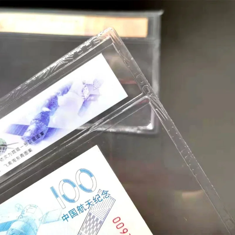 Жесткий пластиковый Чехол для банкнот 5 дюймов шт./упак. с сортировочной биркой