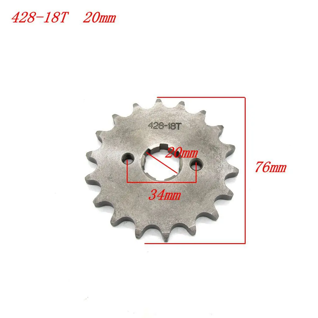 USERX Universal 18T -428 20 мм Звездочка cog 45 # для thumpstar/Atomik Питер/trail/Внедорожный велосипед ATV