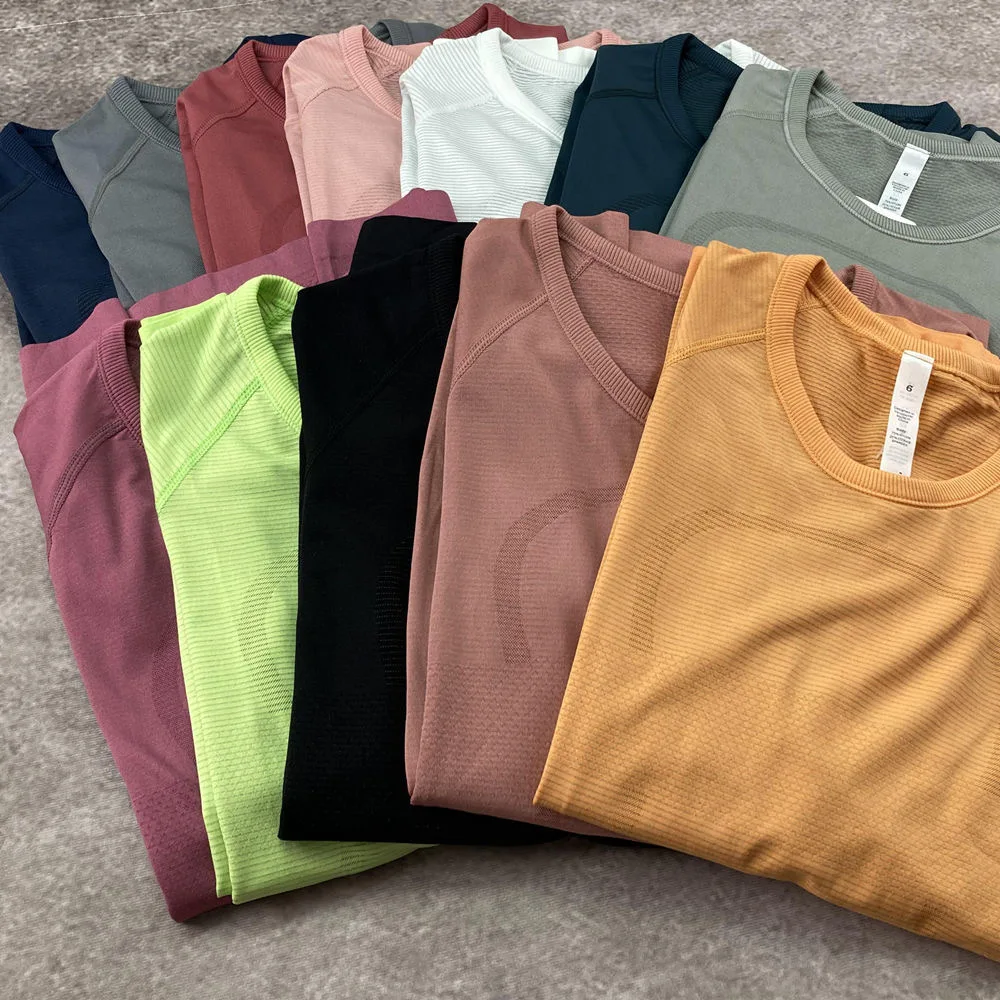 Swiftly Tech 2.0 Fitness Long Sleeve Crop Top Seamless Yoga Shirts Workout Sports Tee  LuluWomen's Gym Clothing