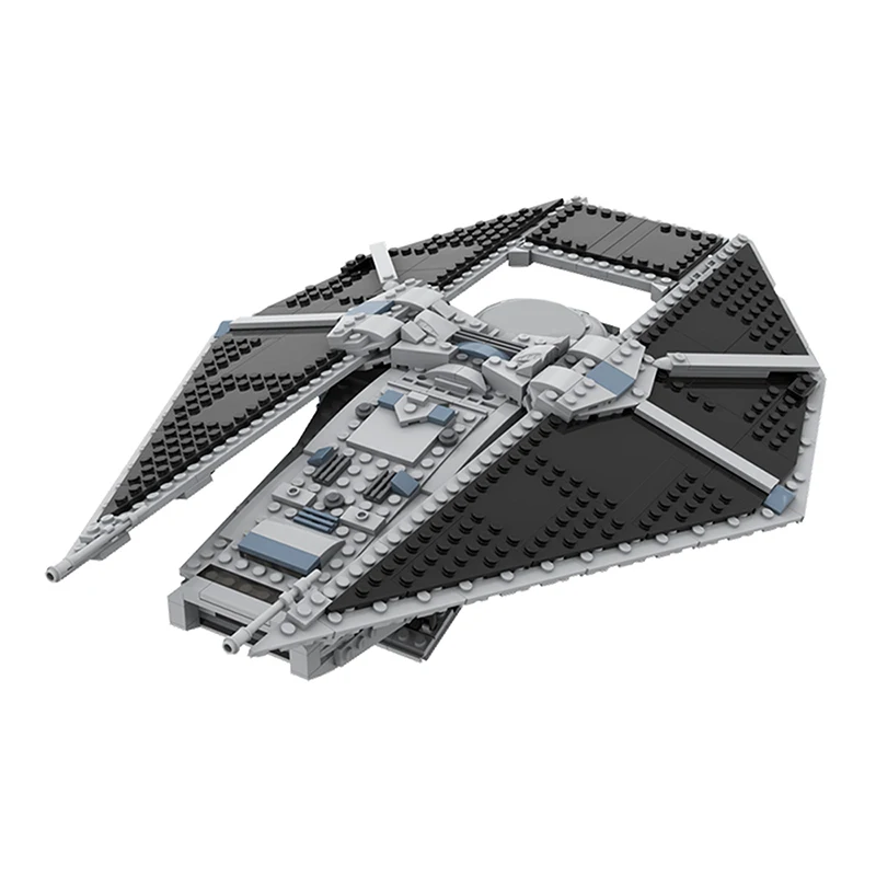

MOC Space Wars TIE Reaper Fighter Building Blocks Set Republic Interceptor Battle Plane Bricks Toys For Children Birthday Gfits