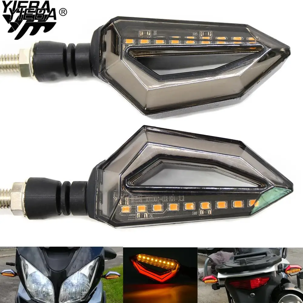 Универсальный мотоцикл светодиодные задние светильник сигнала поворота для 390