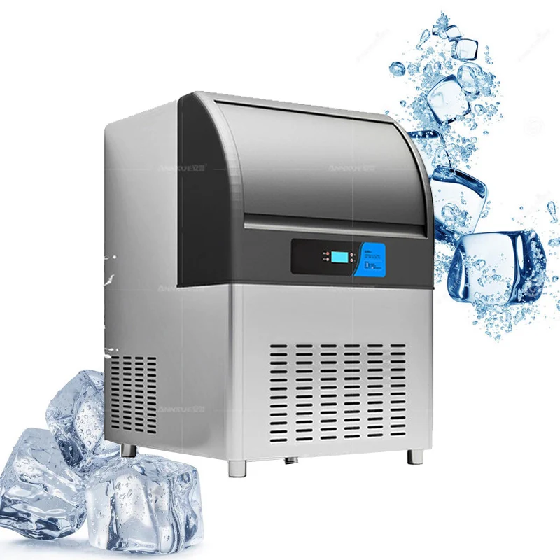 

Electric Automatic Cube Ice Maker Commercial or Home Use Ice Making Machine 220V 90KG / 24H Ice Maker