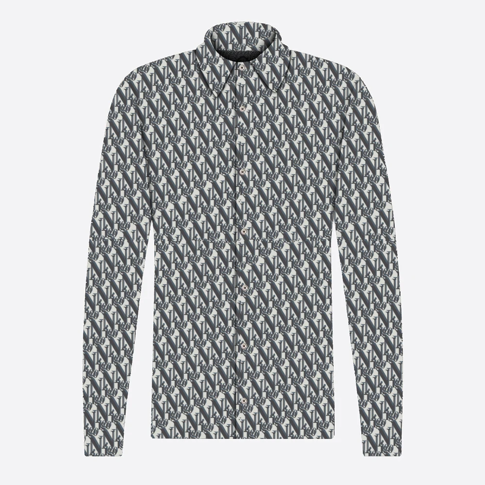 

NIGO Beige And Navy Blue Cotton Knit #nigo37733