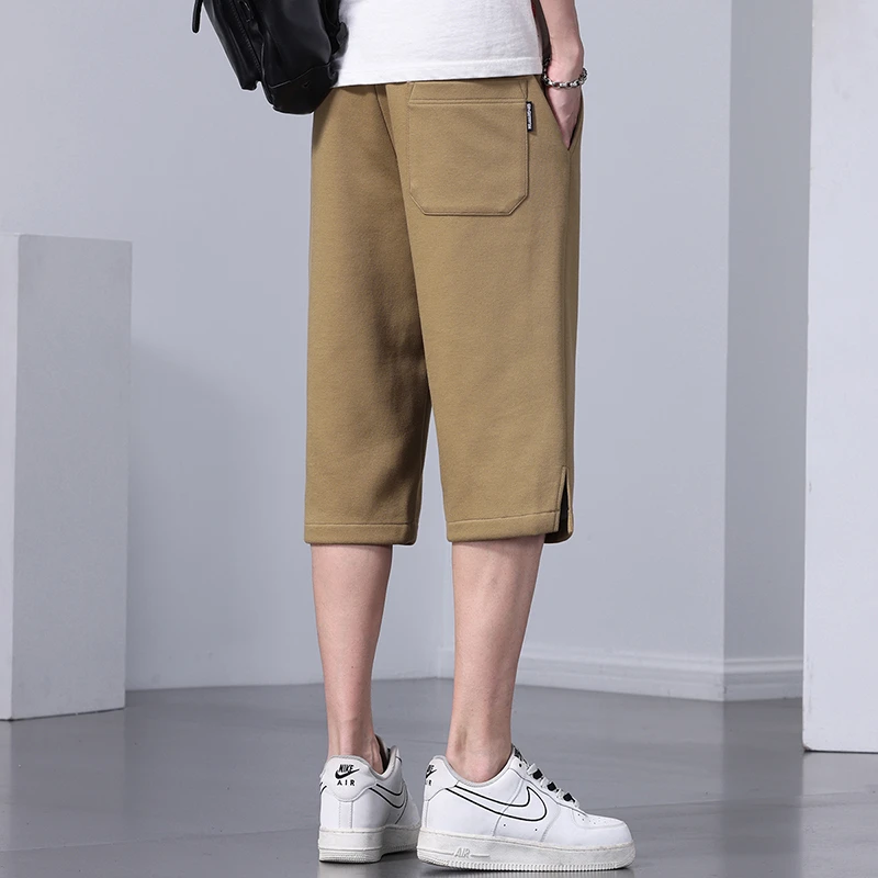 Шорты мужские трикотажные тонкие модные спортивные Свободные повседневные для