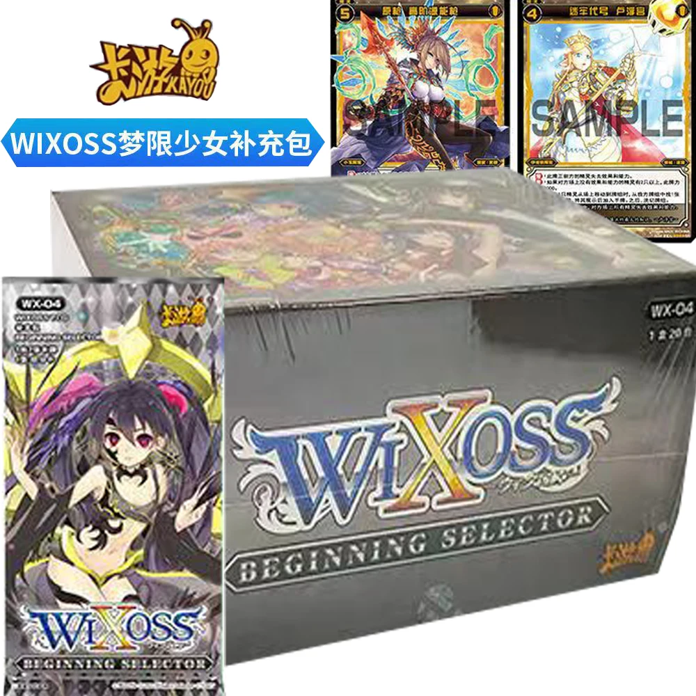 KAYOU селектор инфицированный WIXOSS игровая коллекция карт оригинальный аниме
