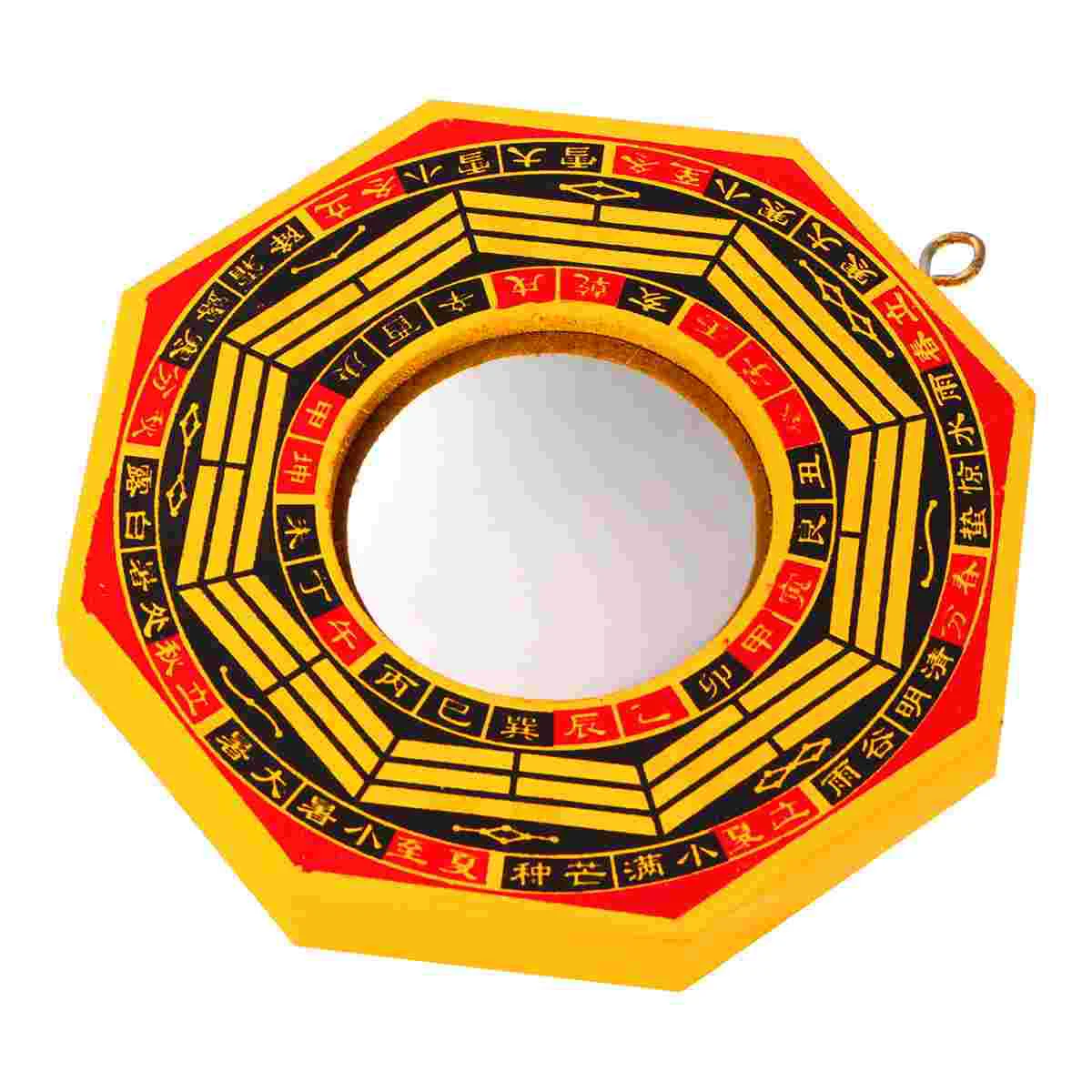 

Home Décor Fengshui Mirror Pendant Concave Fengshui Convex Mirror Bagua Mirror Fengshui Bamboo Bagua Wall Pendant Office