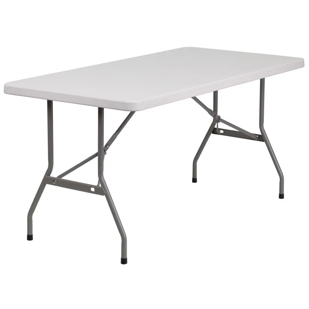 

White Plastic Folding Table