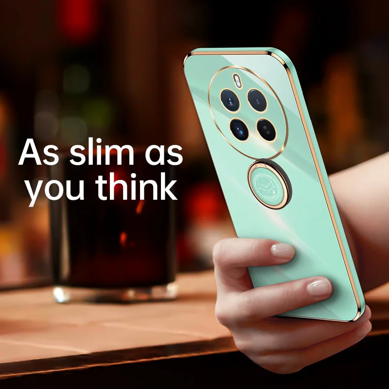 Realme 12 Pro 5G RMX3842 Чехол 6D Покрытие Силиконовый ТПУ Мягкая задняя крышка