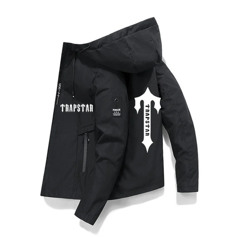 

2022 Trapstar Clothing Outdoor Camping Hiking Jacket Autumn And Winter New Men's Breathable Hoodie Windbreaker Adventure Jacket