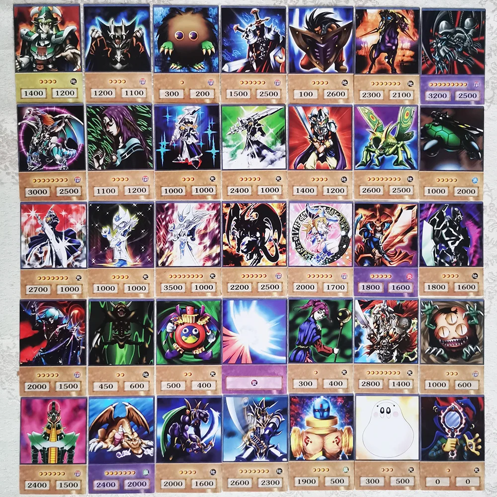 Карточка для игры Yu Gi Oh 100 шт./компл. редкие поединки монстров голубые глаза белый