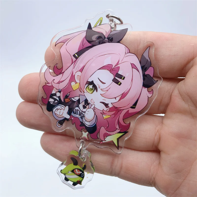Брелки с подвеской в виде Демары Белль АНБи из игры Zenless Zone Zero Wise