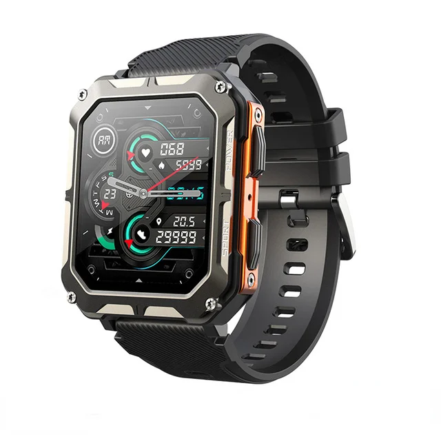 

2023 NEW Smart Watch Men Bluetooth Call IP68 Fitness Waterproof Watches Heart Rate Sports Smartwatch 380mAh Long Battery