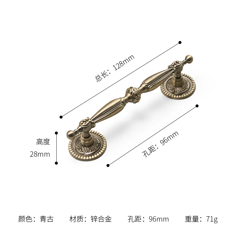 

Винтажные ручки для шкафов из цинкового сплава