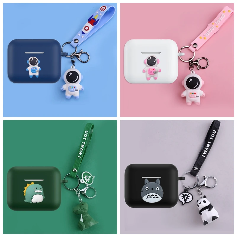 

Силиконовый чехол с мультяшным астронавтом для RAZER X, Bluetooth-наушники