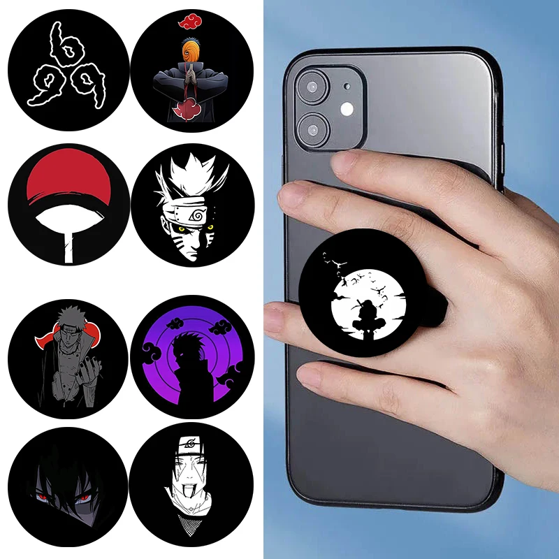 

Naruto Flexible Phone Stand Попсокет Grip Tok Mobile Holder Desktop Cellphone Bracket Cases Accessories Cell Tablet Mount Plate