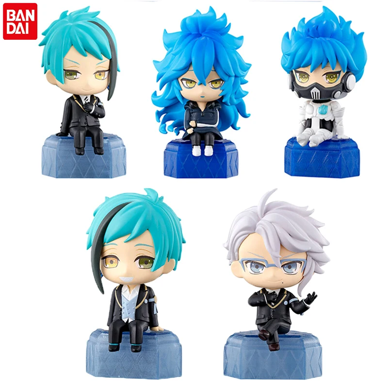 

In Stock Bandai Gashapon Disney Twisted-Wonderland Sitting Dolls 03 Idia Shroud Azul Ashengrotto Anime Action Figure Genuine Toy