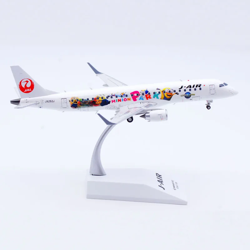 Коллекционный самолет из сплава SA2010 в подарок JC Wings 1:200 J-Air Embraer 190-100STD литой под